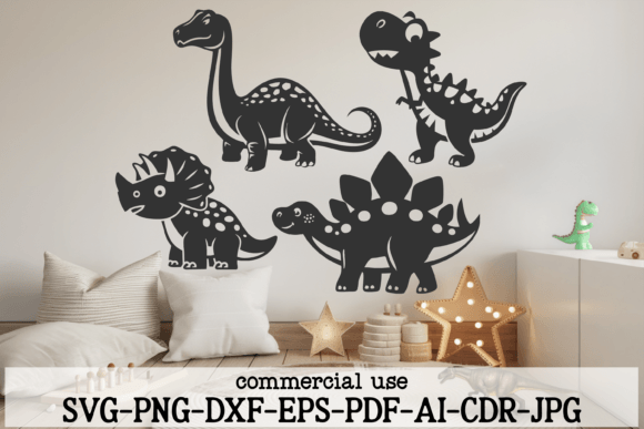 Baby Dinosaur SVG Silhouette Laser Cut: A Creative Tool for Modern Crafters