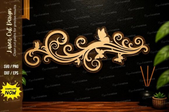 Butterfly Vine Border Laser Cut SVG – A Practical Guide for Creative and Professional Use