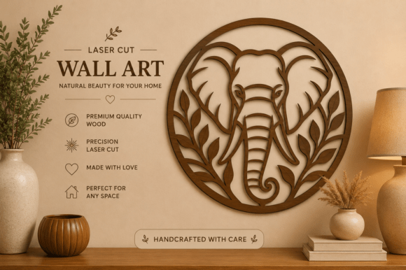 Elephant Wall Art SVG, Laser Cut Files: A Practical Guide for Creative Projects