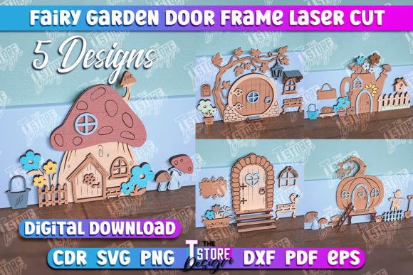 Fairy Garden Door Laser Cut Bundle: Creative Possibilities