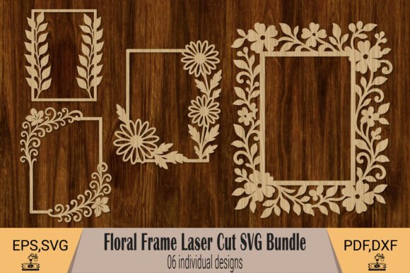 Floral Frame Laser Cut SVG Bundle: A Strategic Tool for Creative Professionals