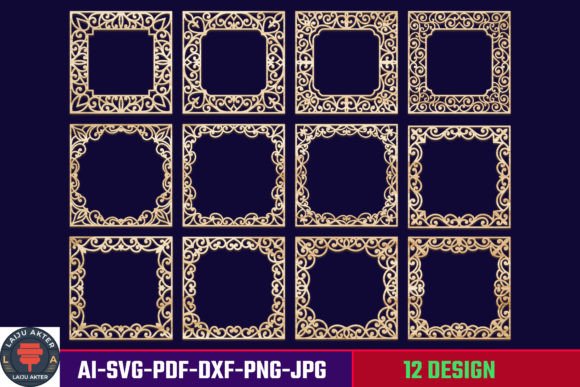 Mirror Frame and Laser Cut Frames SVG: A Creative Resource for Crafters and Designers